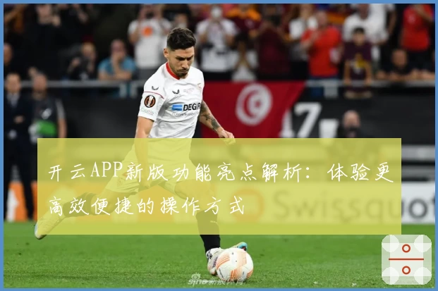 开云APP新版功能亮点解析：体验更高效便捷的操作方式